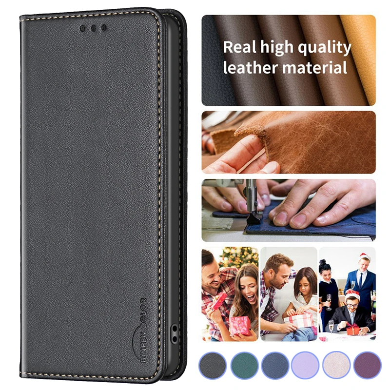 Luxury Bags Kl - แม่เหล็กหรูหรากระเป๋าสตางค์กระเป๋าโทรศัพท์สําหรับ Motorola MOTO G45 G64 G85