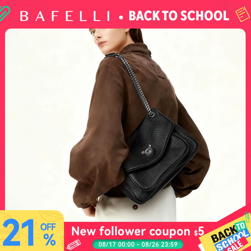 Luxury Quilted Bags - กระเป๋าถือ BAFELLI รุ่น Trendy Chained Tote