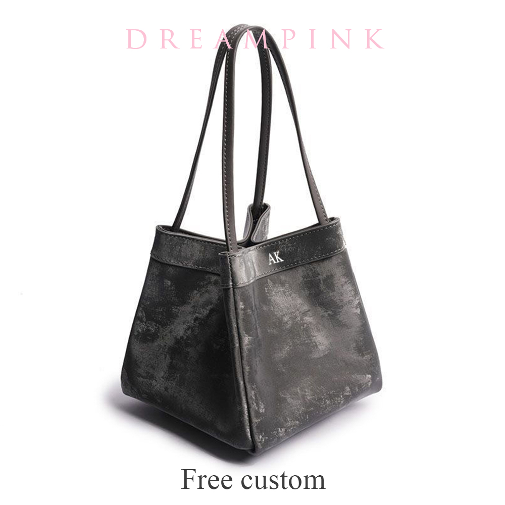 Luxury Bags Outlet - แฟชั่นผู้หญิงผ้าไหมกระเป๋าหนังนิ่มหรูหราหนังหญิงกระเป๋าถือที่กําหนดเองชื่อหลาย Lady ไหล่กระเป๋าด้านบนจับ