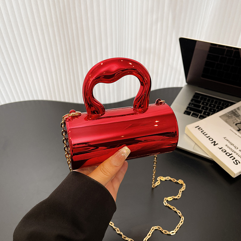 Luxury Bags That Are Affordable - กระเป๋าสะพายข้างอะคริลิคสีพื้นพร้อมสายโซ่ รุ่นใหม่ปี 2026 ดีไซน์เฉพาะกลุ่ม ราคาไม่แพง หรูหรา