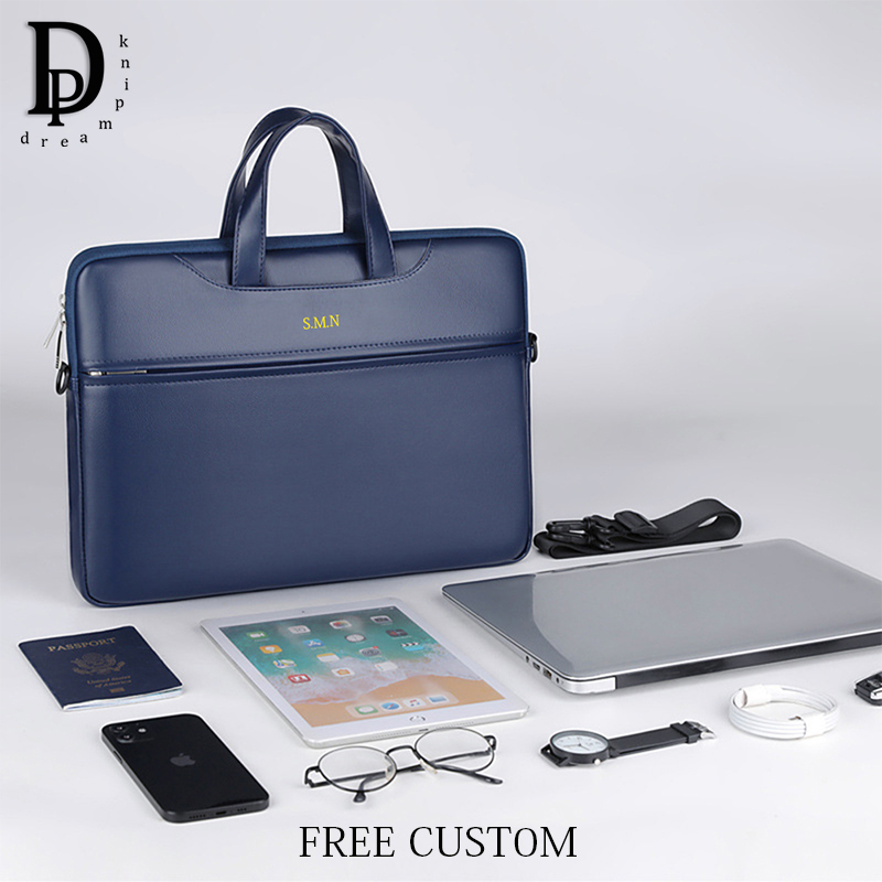 Luxury Bags Outlet - กระเป๋าเอกสารธุรกิจสำหรับผู้ชายหนัง PU ความจุมากกระเป๋าใส่แล็ปท็อป ofiice กระเป๋าถือแฟชั่นแบรนด์หรูออกแบบได้ตามต้องการ