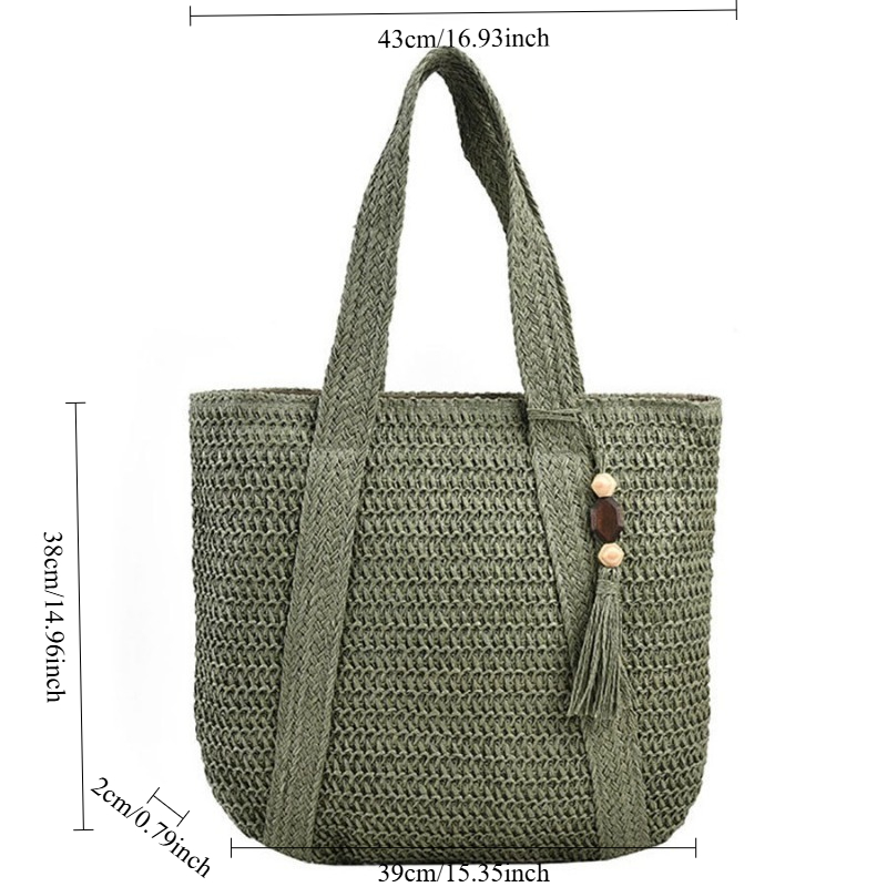 กระเป๋าเป้สะพายหลังแฟชั่นสานจา - Luxury Beach Bags Ysl บทวิจารณ์และราคา