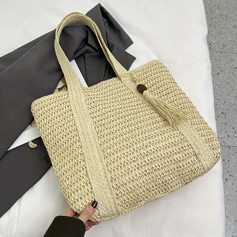 กระเป๋าเป้สะพายหลังแฟชั่นสานจา - Luxury Beach Bags Ysl บทวิจารณ์และราคา