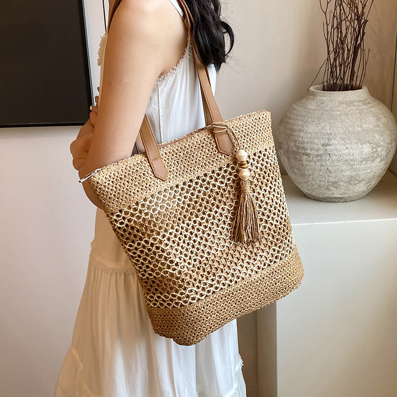 ฤดูร้อนฟางกระเป๋าผู้หญิงคุณภาพ - Luxury Beach Bags Ysl บทวิจารณ์และราคา