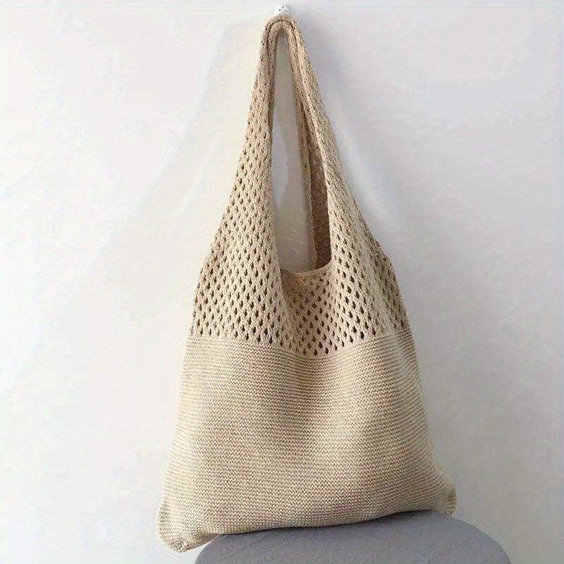 กระเป๋าโครเชต์กลวงย้อนยุคความจ - Luxury Beach Bags Ysl บทวิจารณ์และราคา