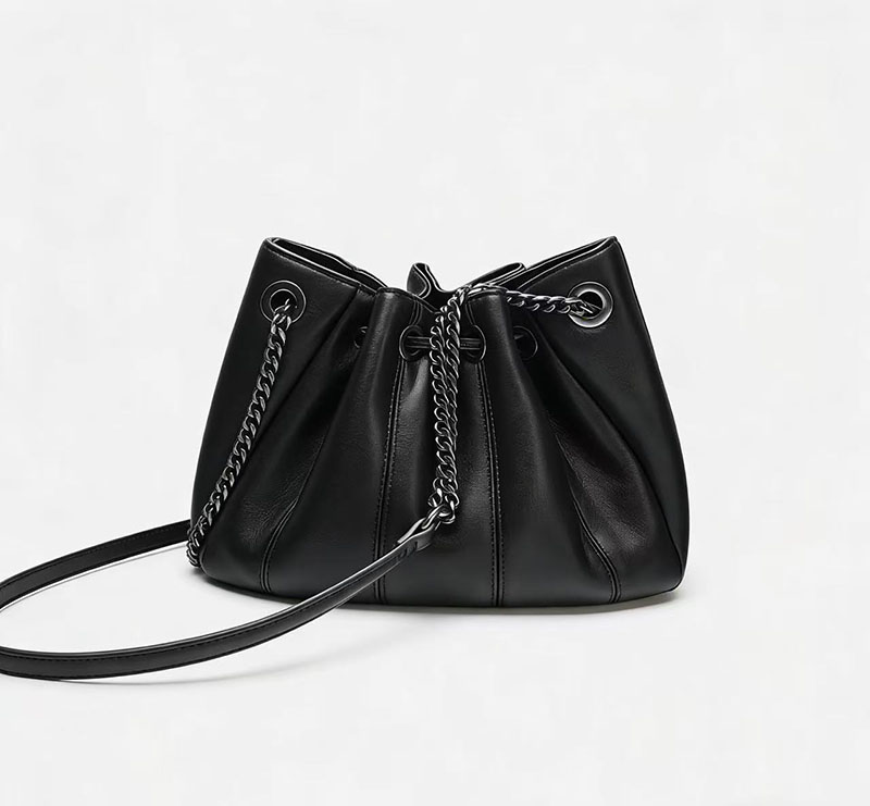 กระเป๋าถือทรงถังแบบมีเชือกผูก  - Luxury Quilted Bags บทวิจารณ์และราคา