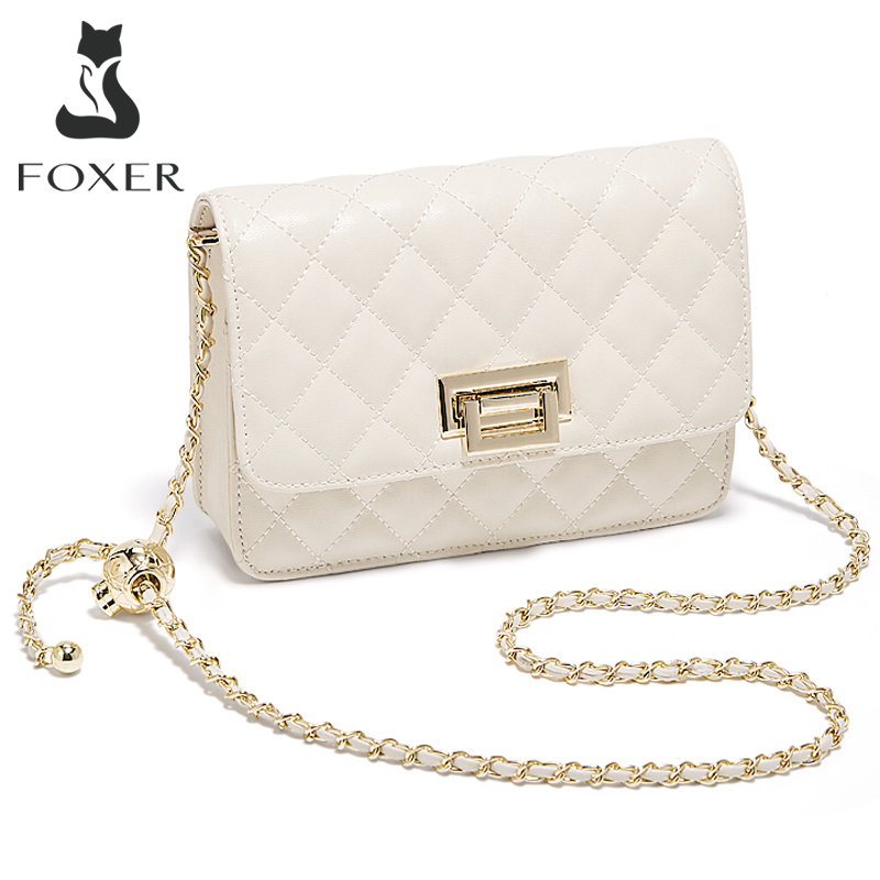 FOXER 2026 กระเป๋าสะพายข้างผู้ - Luxury Quilted Bags บทวิจารณ์และราคา