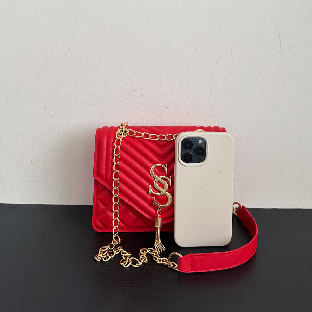 กระเป๋าสะพายไหล่ทรงสี่เหลี่ยมเ - Luxury Quilted Bags บทวิจารณ์และราคา