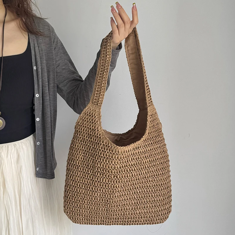 กระเป๋าสะพายไหล่ผู้หญิงแฟชั่นห - Luxury Beach Bags Ysl บทวิจารณ์และราคา