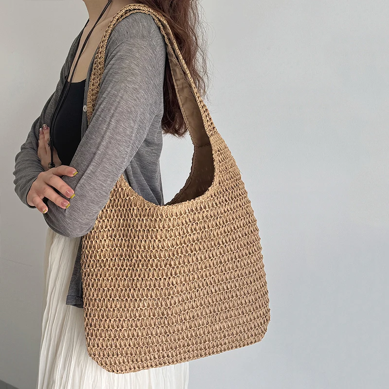 กระเป๋าสะพายไหล่ผู้หญิงแฟชั่นห - Luxury Beach Bags Ysl บทวิจารณ์และราคา