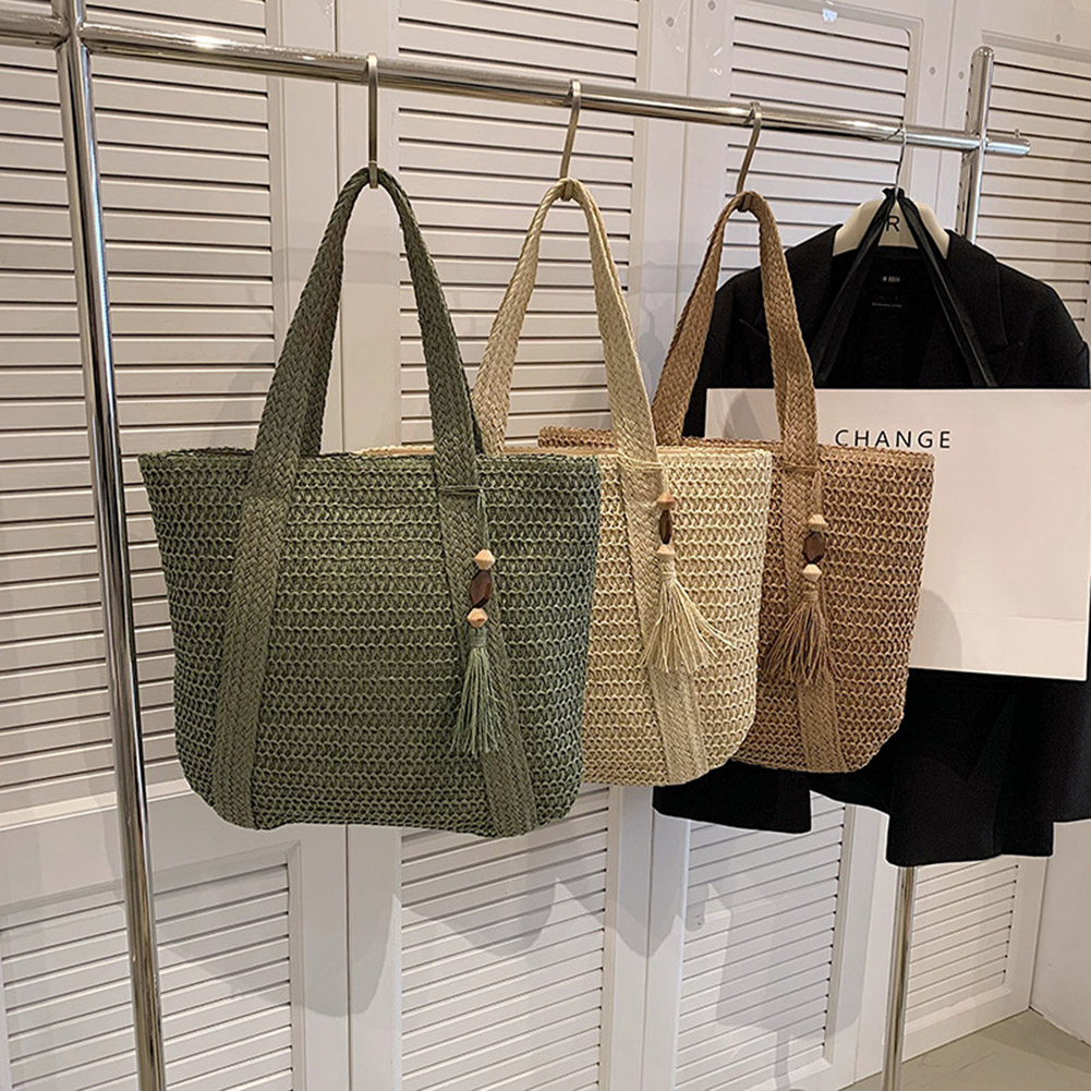 กระเป๋าถือสานสำหรับผู้หญิง กระ - Luxury Beach Bags Ysl บทวิจารณ์และราคา