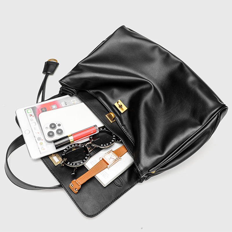 กระเป๋าถือผู้หญิงหนังไมโครไฟเบ - Luxury Bags Outlet บทวิจารณ์และราคา