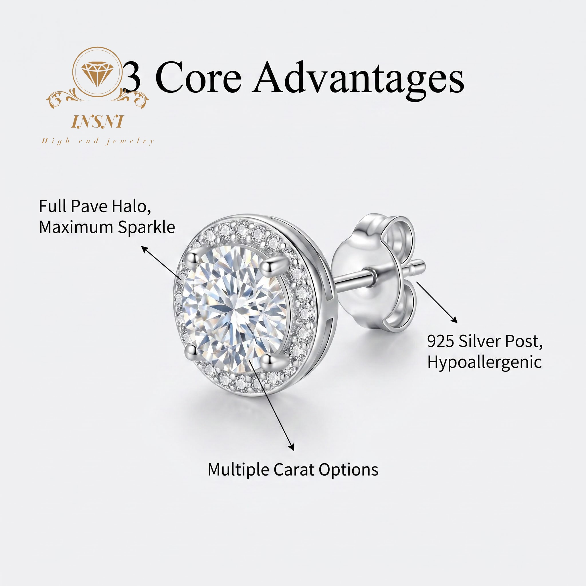 D-color Moissanite Sterling Si - Luxury Bags That Are Affordable บทวิจารณ์และราคา