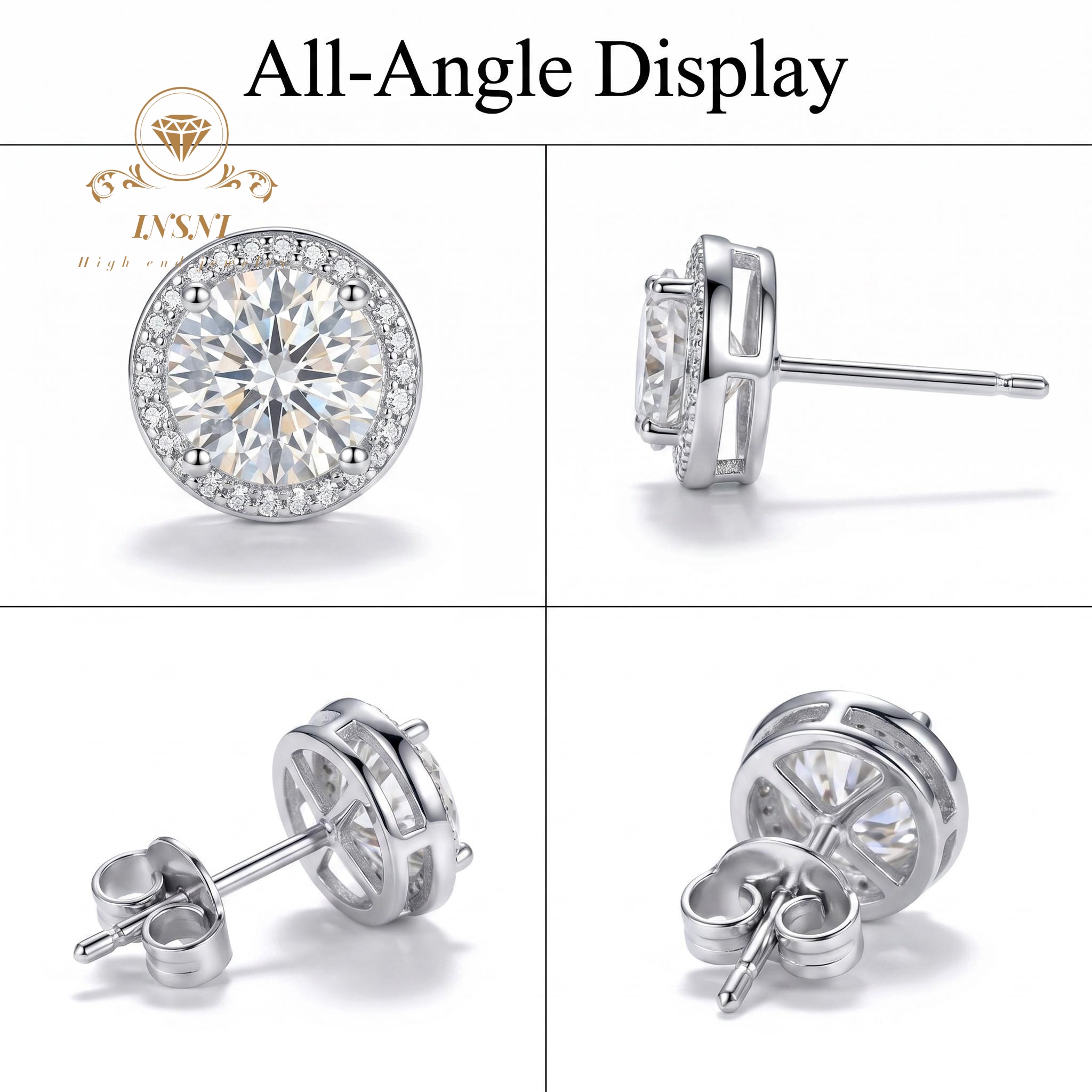 D-color Moissanite Sterling Si - Luxury Bags That Are Affordable บทวิจารณ์และราคา